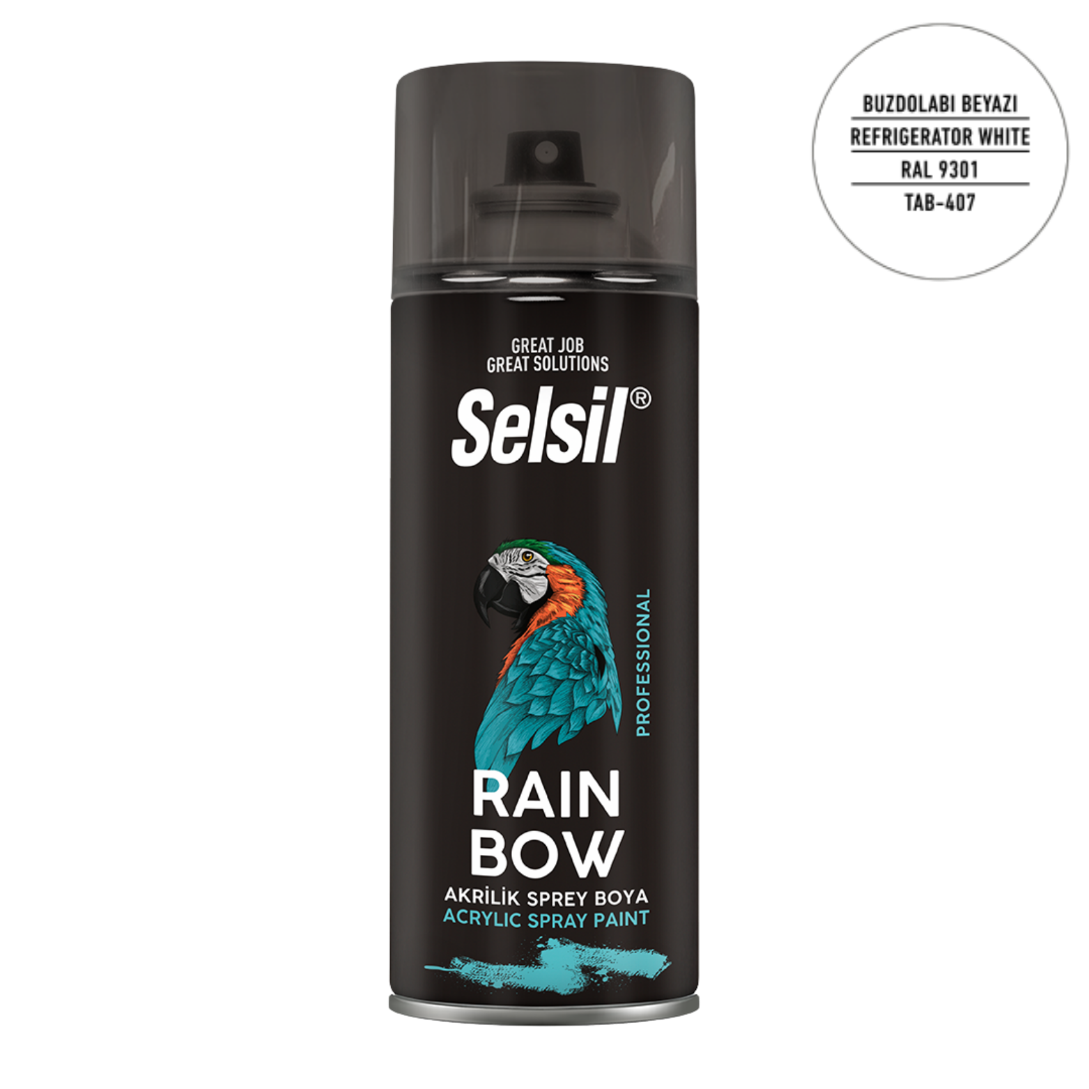 SELSİL SPREY BOYA BUZDOLABI BEYAZI 400 ML